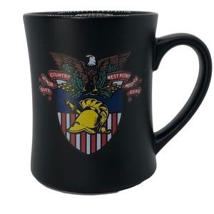 DUTY HONOR COUNTRY Black Coffee Mug